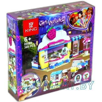 Конструктор King Friends 86064 Кондитерская Оливии